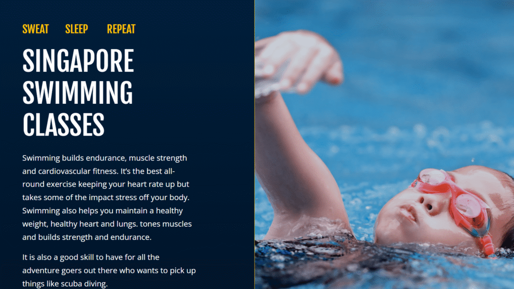 Swimming Lessons in Singapore