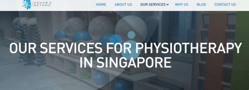 physiotherapy clinics in Singapore
