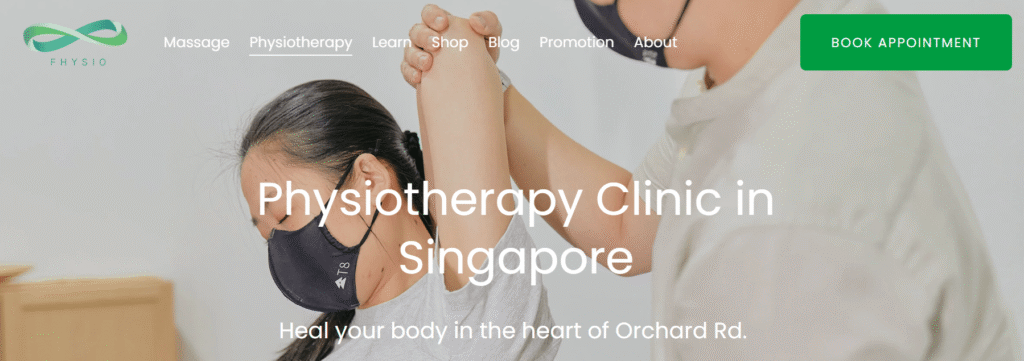 physiotherapy clinics in Singapore