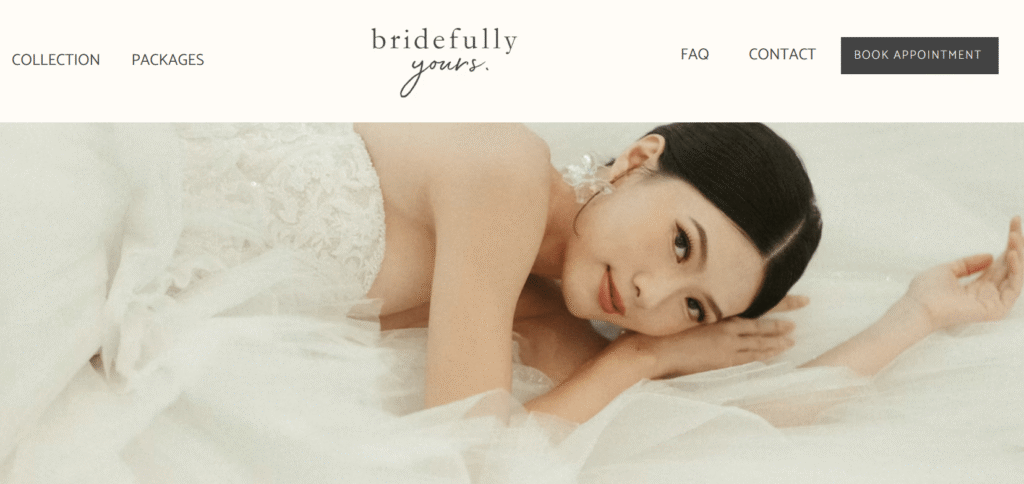 wedding gown rentals in Singapore