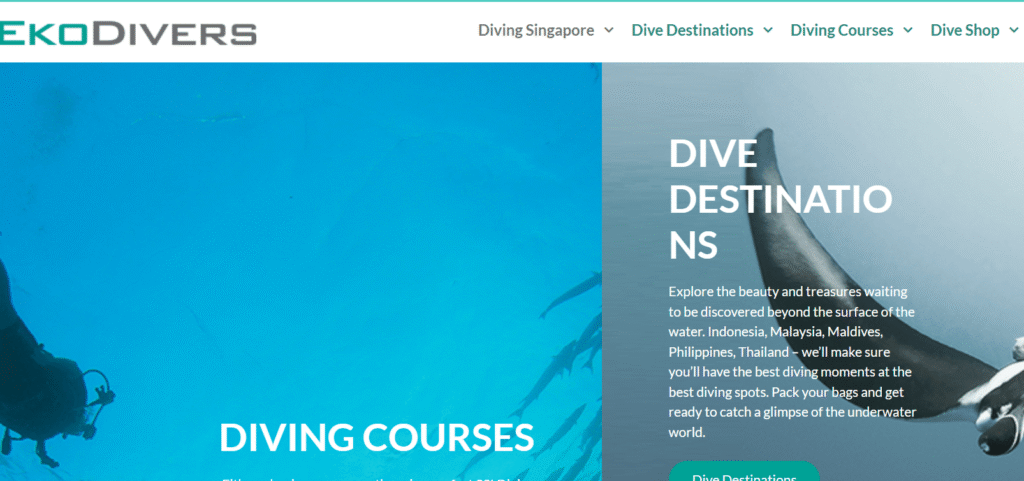 Dive Centers in Singapore