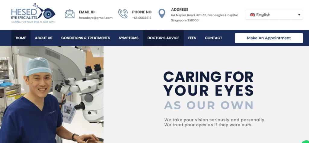 Eye Specialists in Singapore