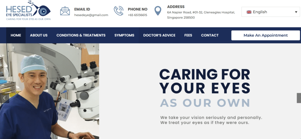 Eye Clinics in Singapore