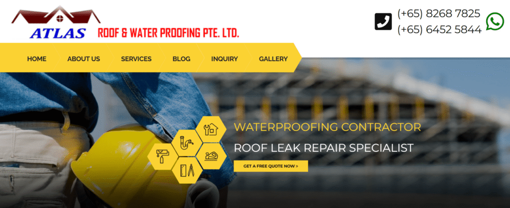 Roof Repairs in Singapore