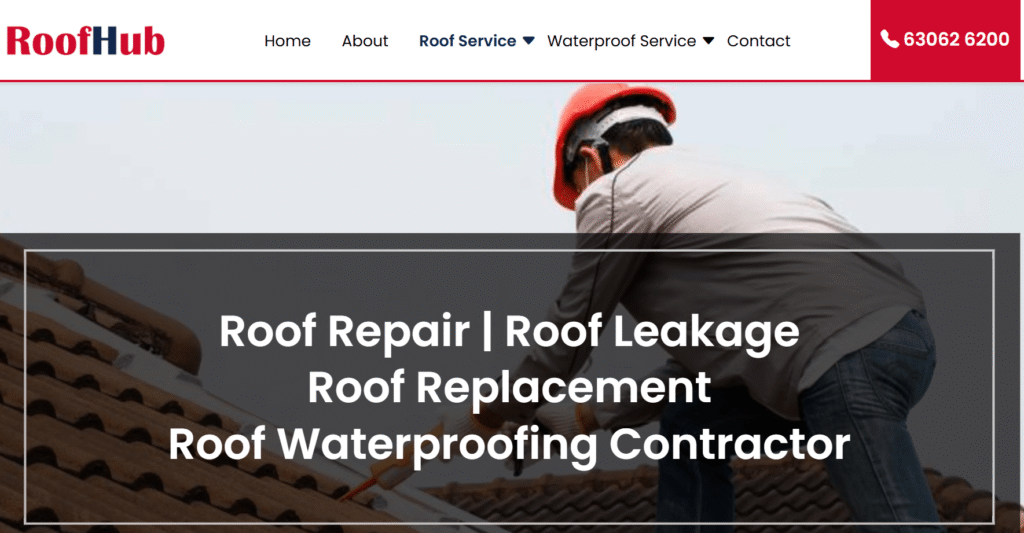 Roof Repairs in Singapore
