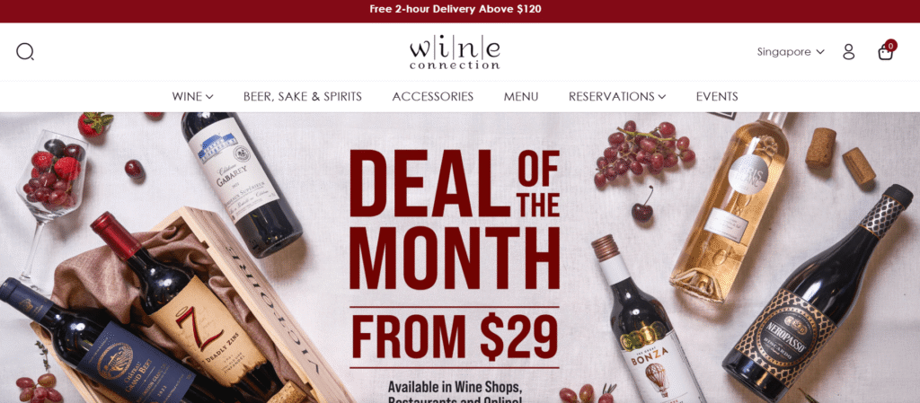 Wine Shops in Singapore