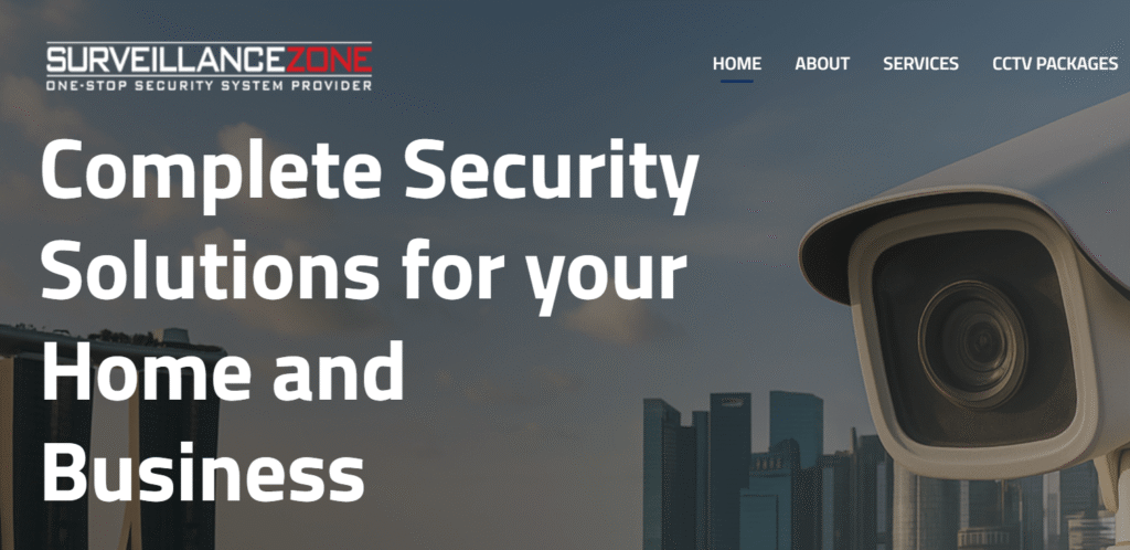 Home security systems in Singapore