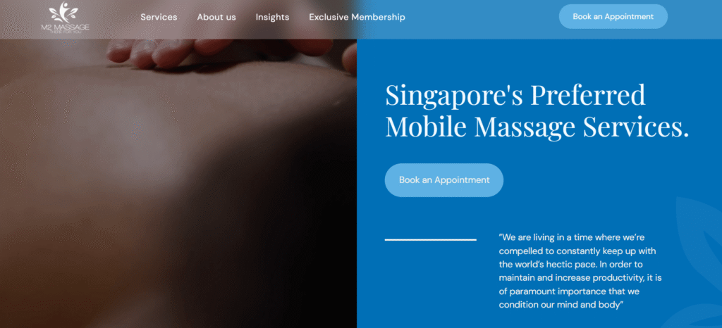 Home Massage in Singapore