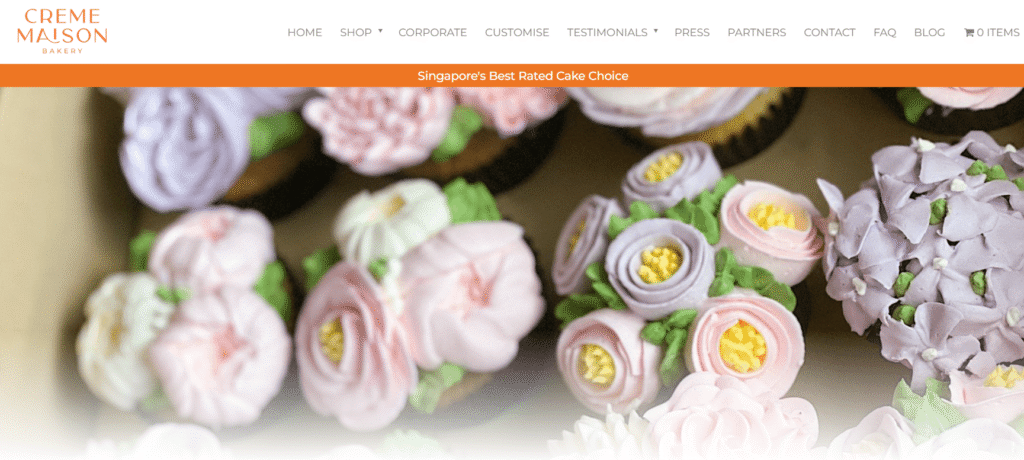 cupcake delivery in Singapore