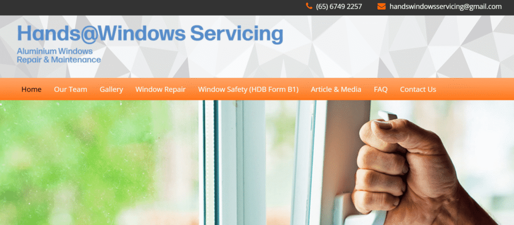 window contractors in Singapore