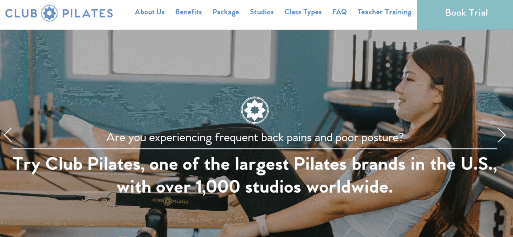 Pilates studios in Singapore