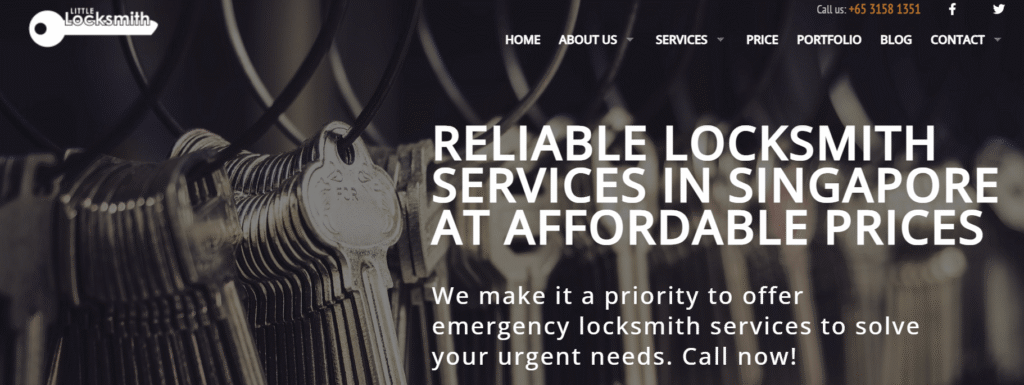 locksmiths in Singapore