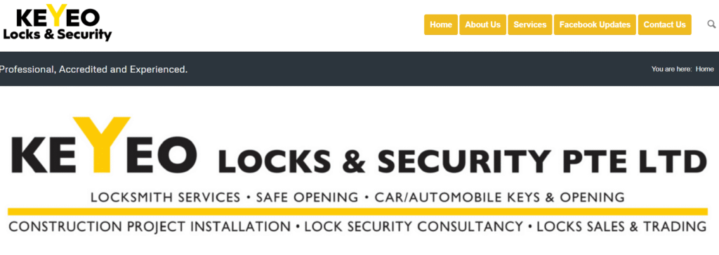 locksmiths in Singapore