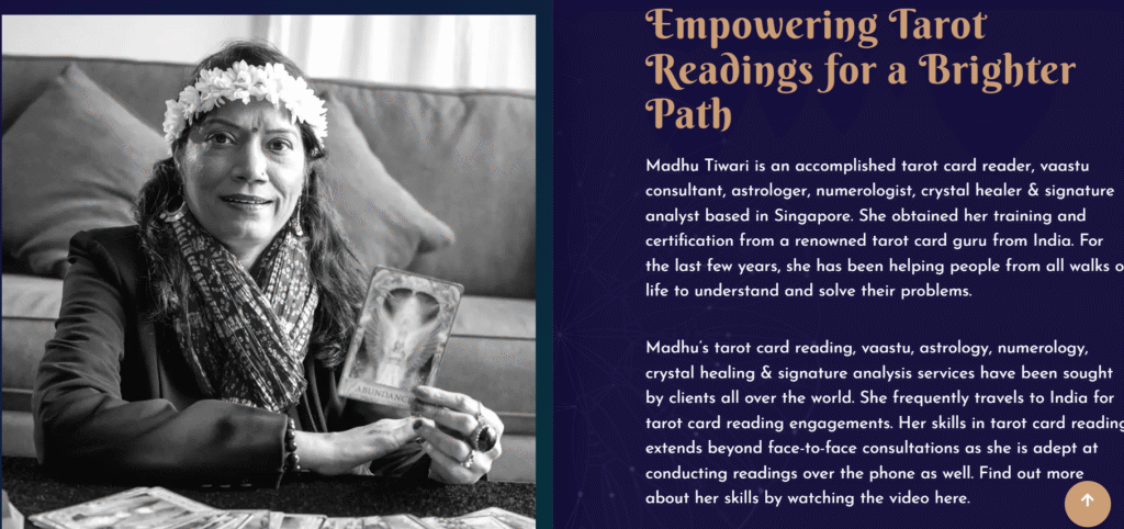 Tarot Readers in Singapore