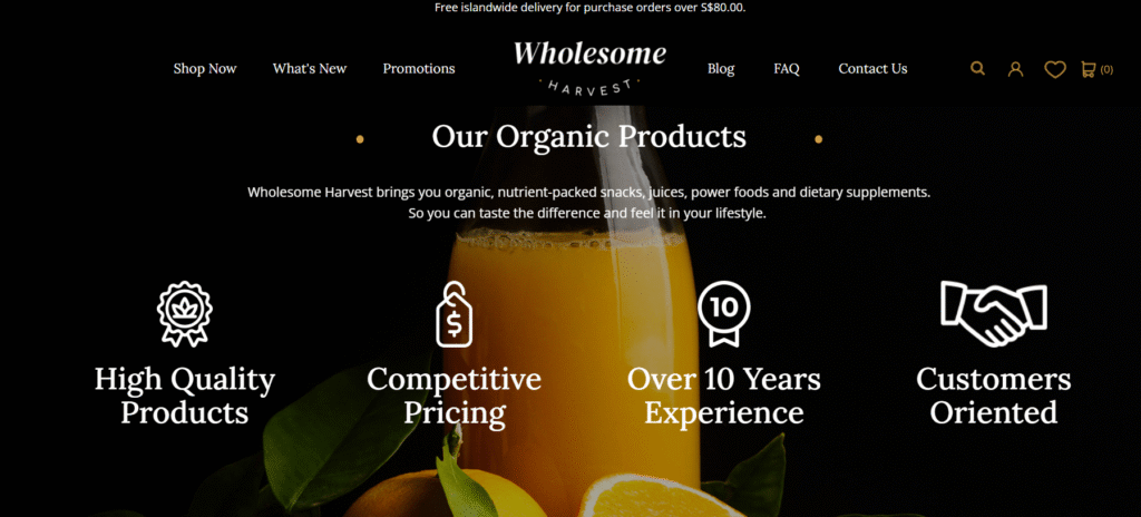 Organic Food Stores in Singapore
