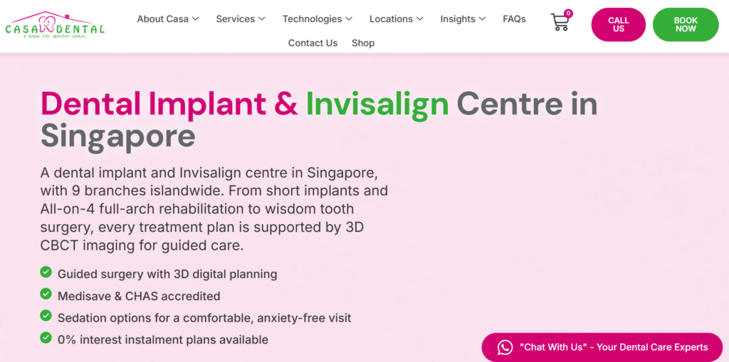 Dental Clinics in Singapore