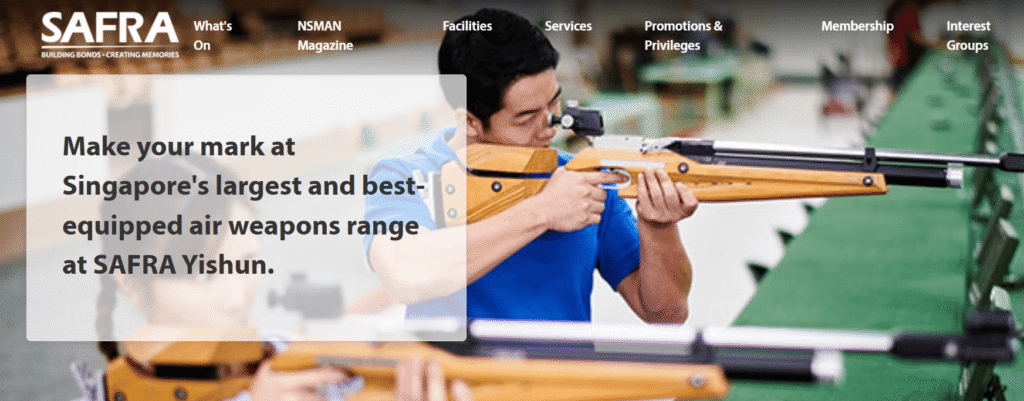 shooting range in Singapore