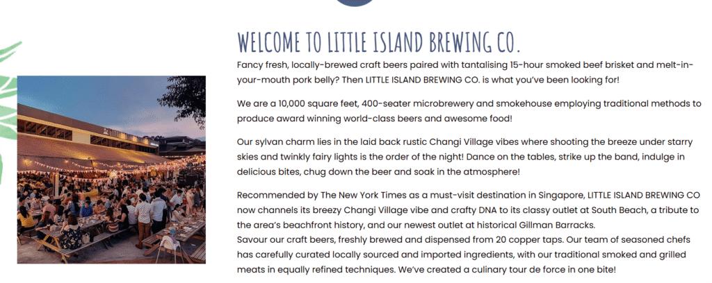 breweries in Singapore