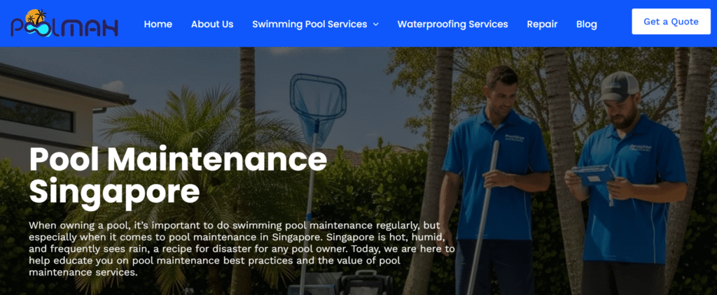 pool contractors in Singapore