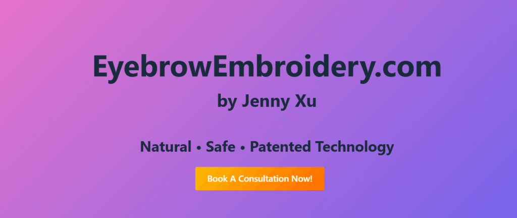 Eyeliner embroidery in Singapore