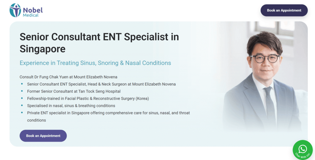ENT Specialists in Singapore