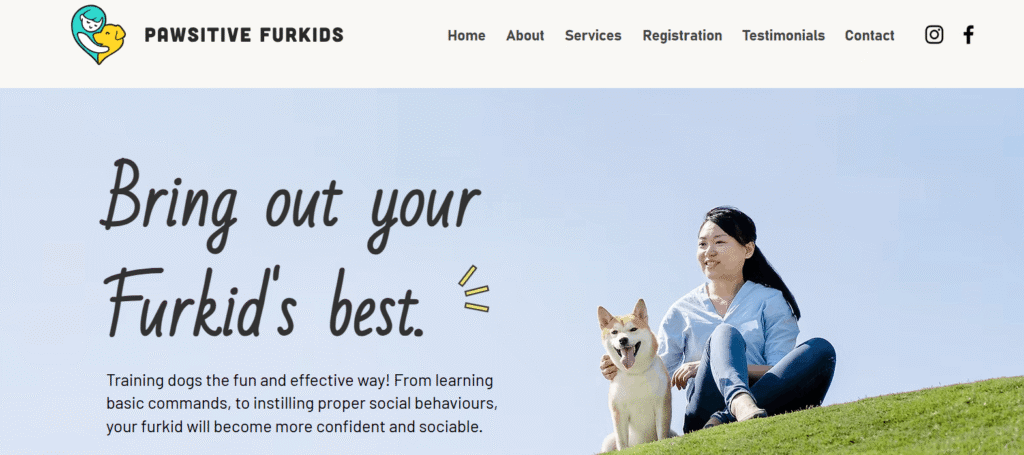 Dog Training in Singapore