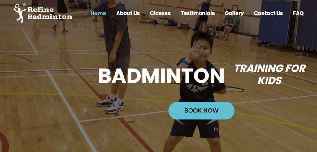 Badminton lessons in Singapore