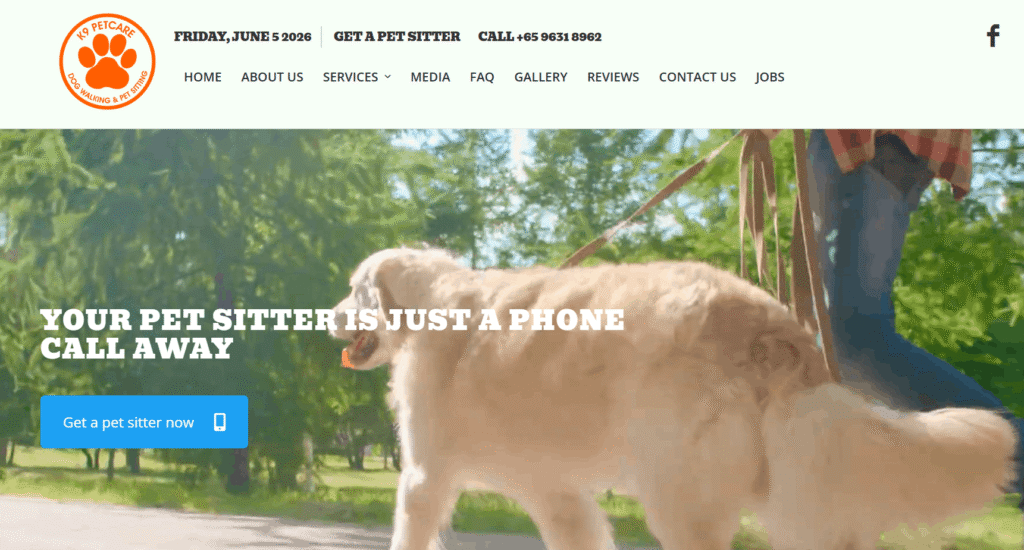 pet sitters in Singapore