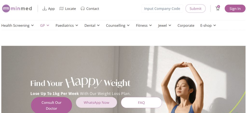 weight loss programs in Singapore