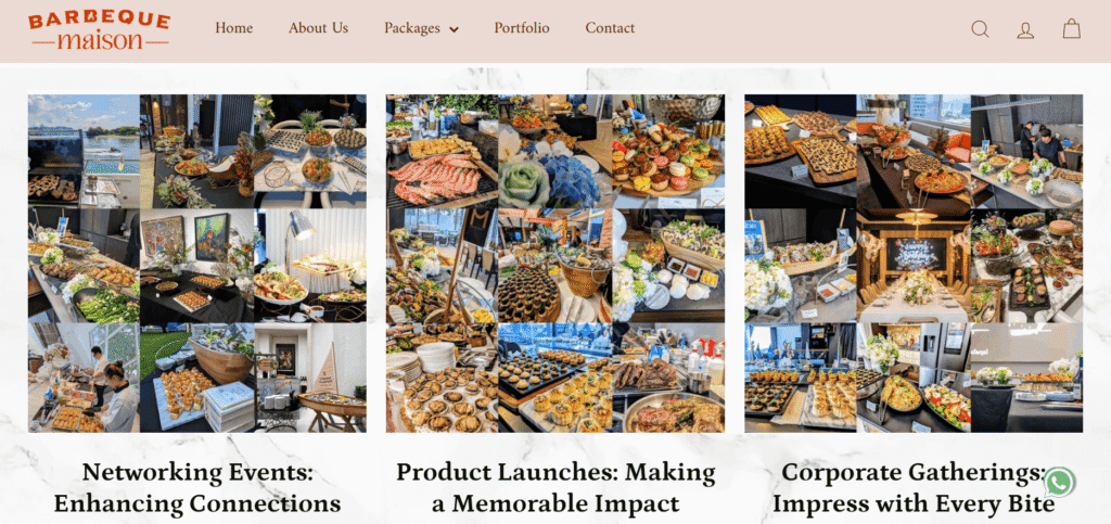 Live Food Stations in Singapore